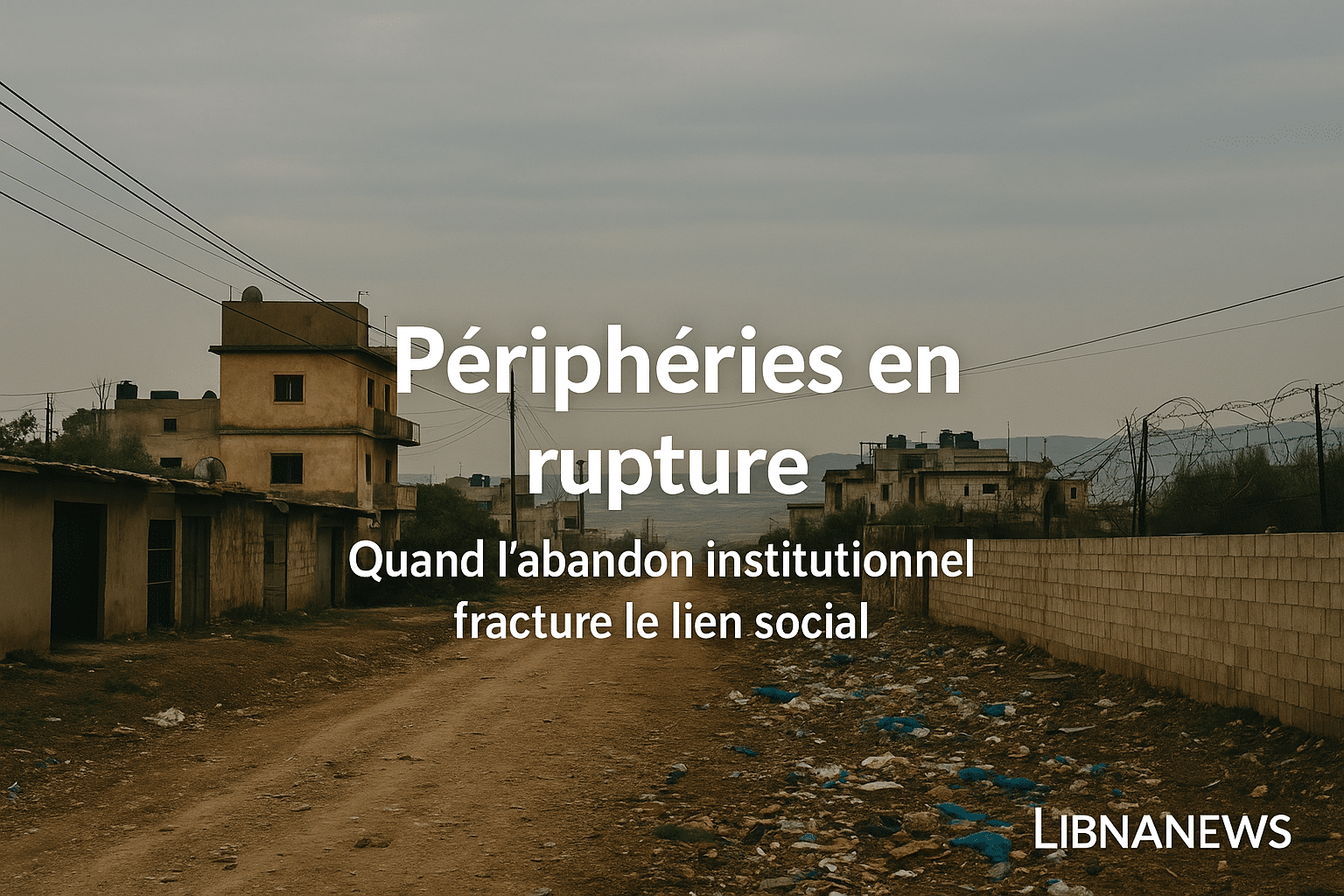 Périphéries en rupture : quand l’abandon institutionnel fracture le lien social Périphéries en rupture : quand l’abandon institutionnel fracture le lien social