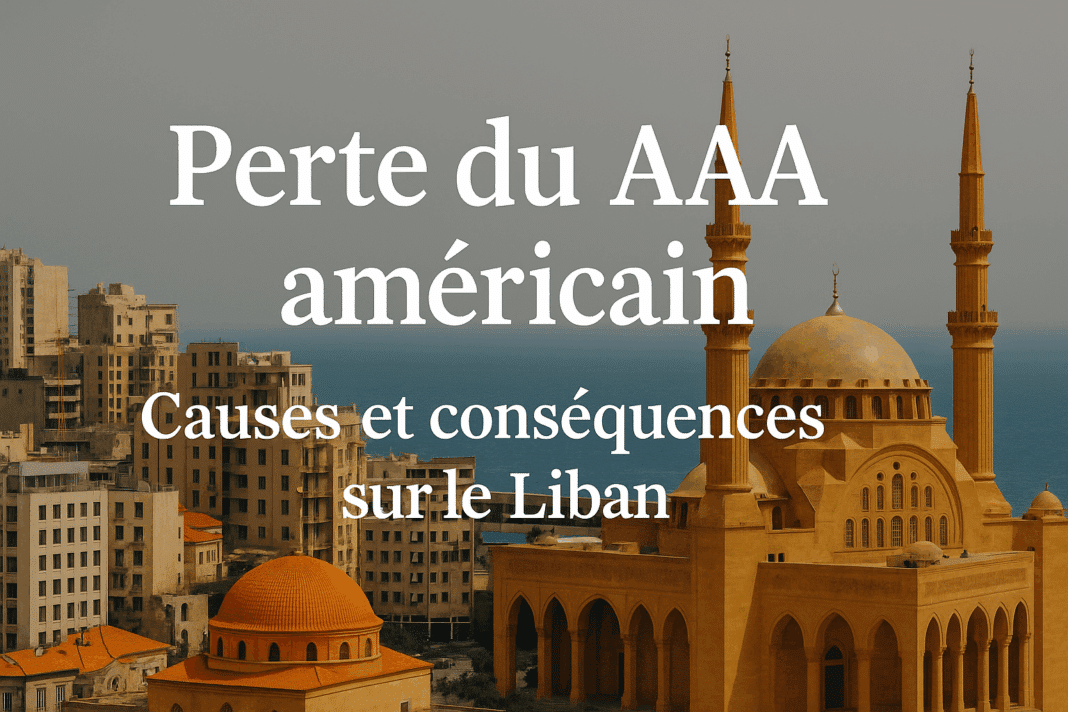 Les États-Unis ont perdu leur dernier triple A, causes et conséquences sur le Liban