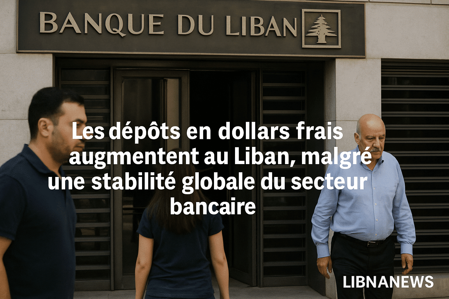 Les dépôts en dollars frais augmentent au Liban, malgré une stabilité globale du secteur bancaire Les dépôts en dollars frais augmentent au Liban, malgré une stabilité globale du secteur bancaire