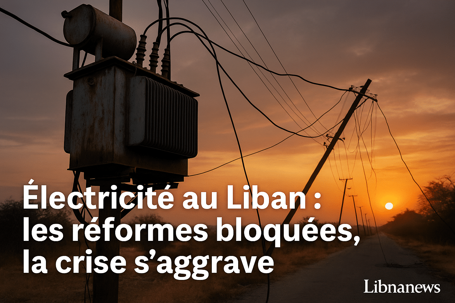 Infrastructure énergétique au Liban : blocages administratifs et tensions sur l’accès à l’électricité