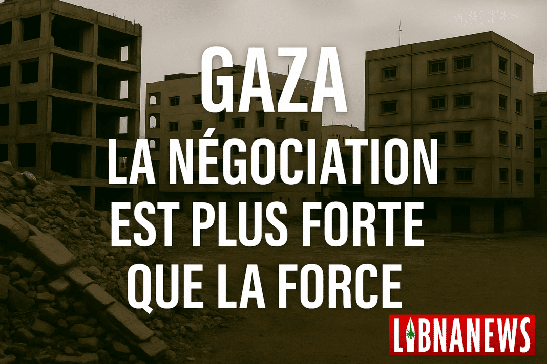 EDITO: À Gaza, la négociation a vaincu la force