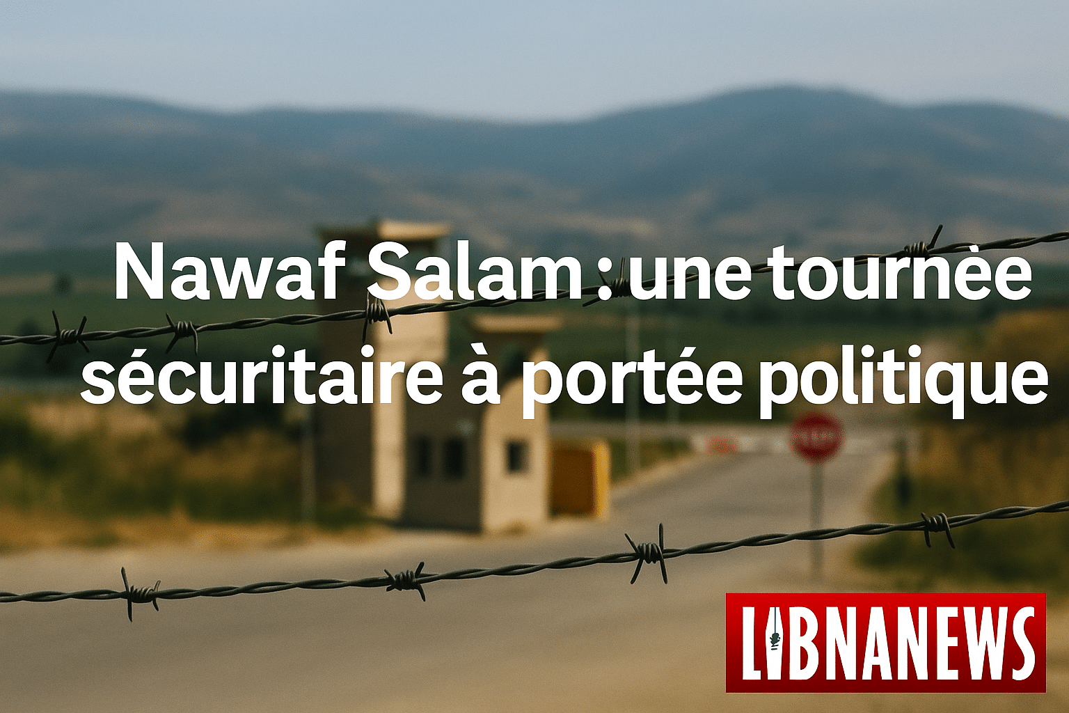 Nawaf Salam : une tournée sécuritaire à portée politique Nawaf Salam : une tournée sécuritaire à portée politique