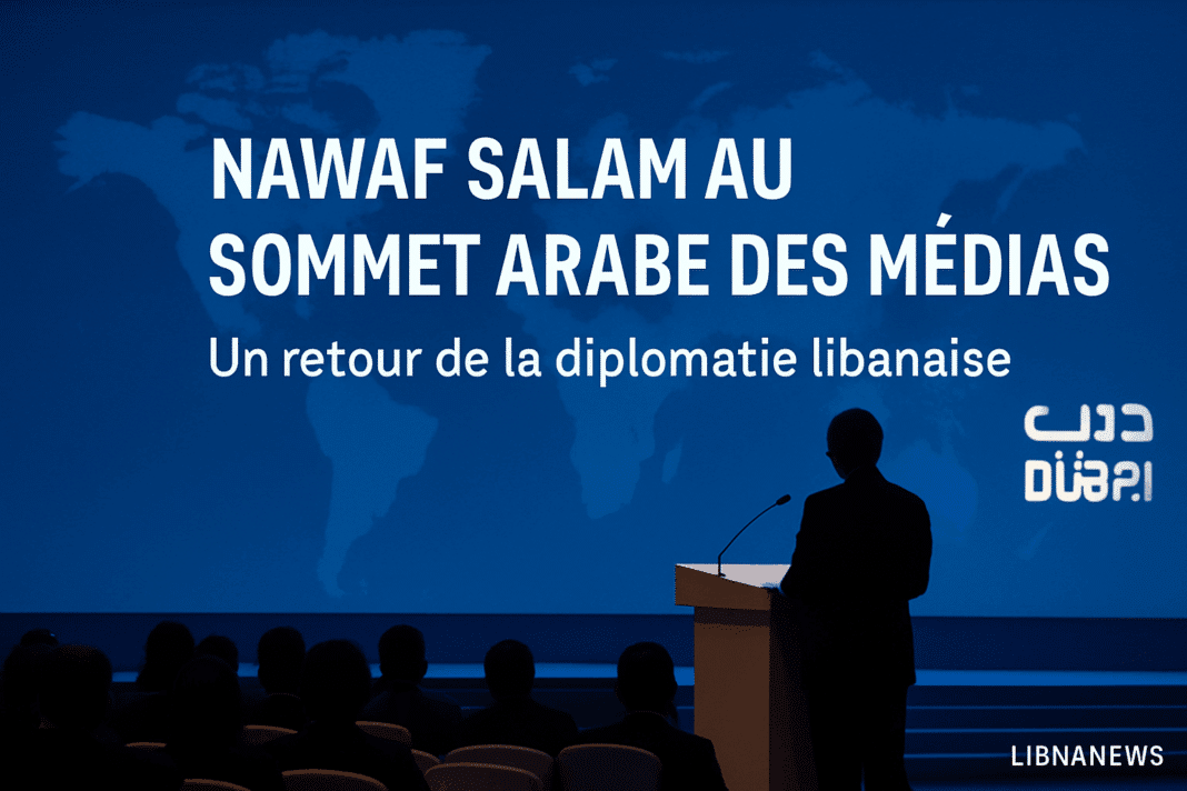 Nawaf Salam à Dubaï : un discours fondateur pour la diplomatie libanaise de la communication