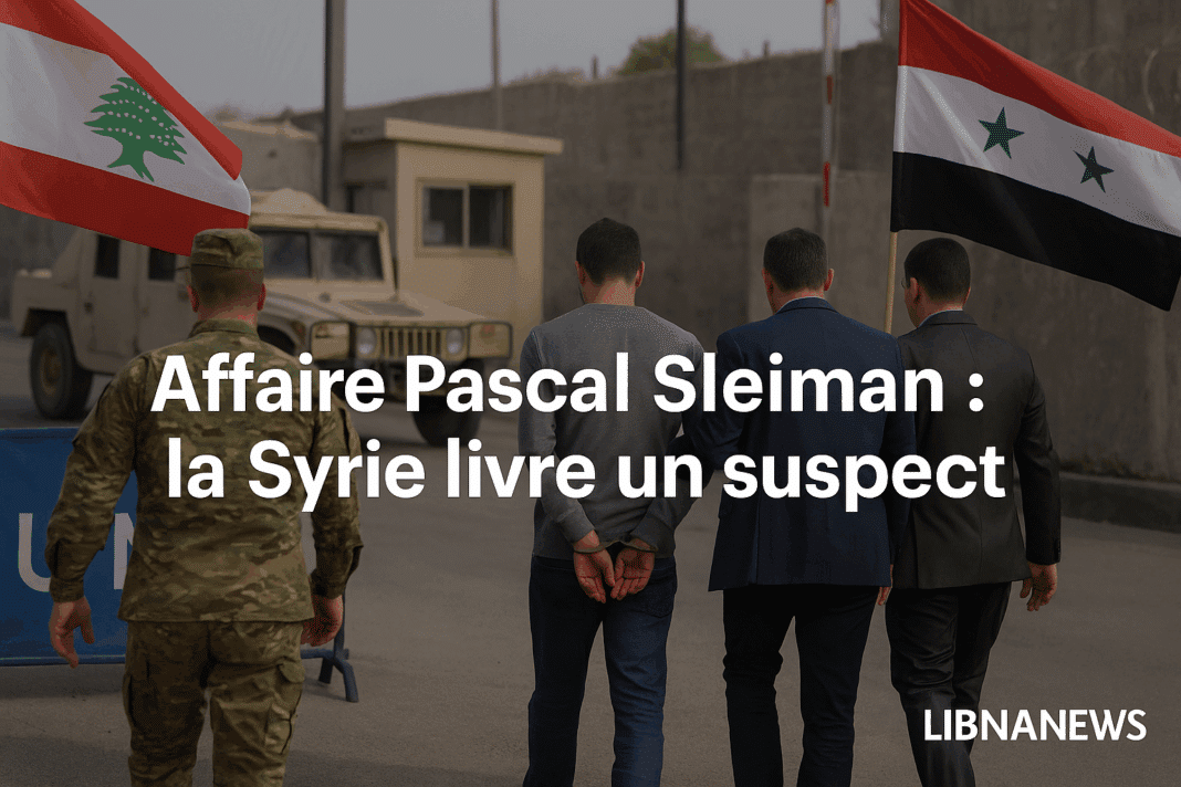 Affaire Pascal Sleiman : un tournant dans la coopération sécuritaire syro-libanaise ?