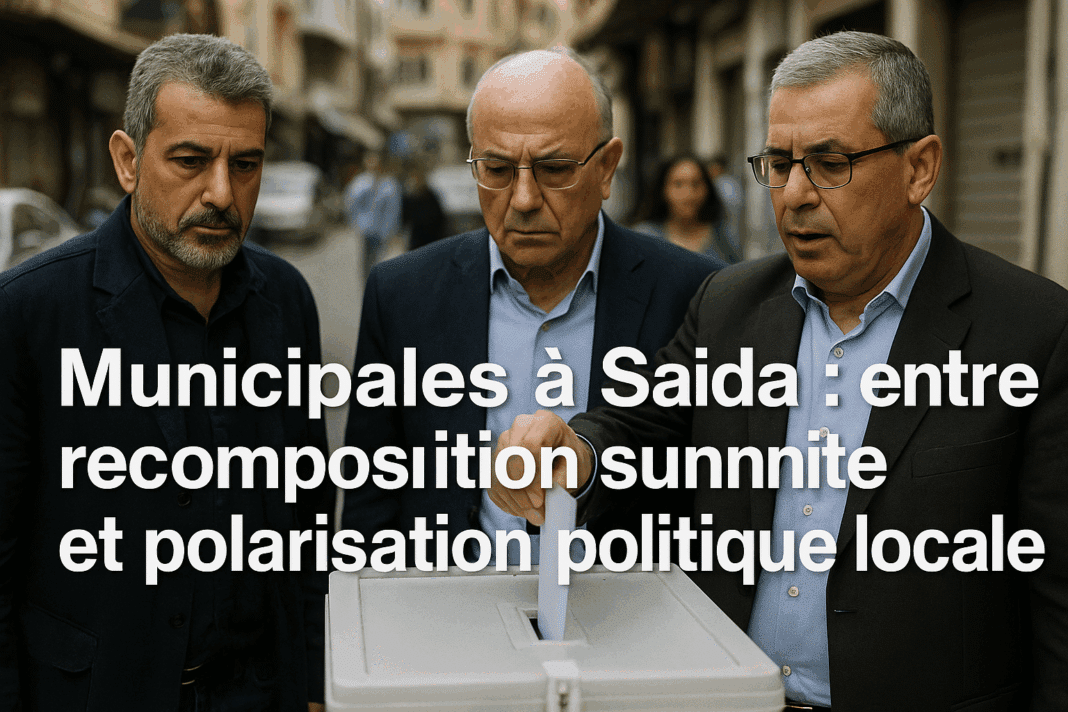 Municipales à Saïda : entre recomposition sunnite et polarisation politique locale