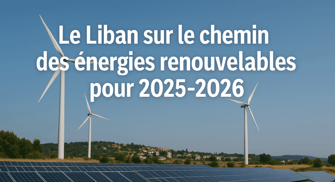 Le Liban sur le chemin des énergies renouvelables pour 2025-2026