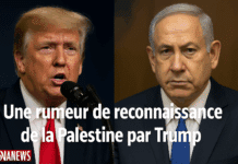 Reconnaissance d’un État palestinien : Trump prépare une annonce historique, Netanyahu menace d’annexion