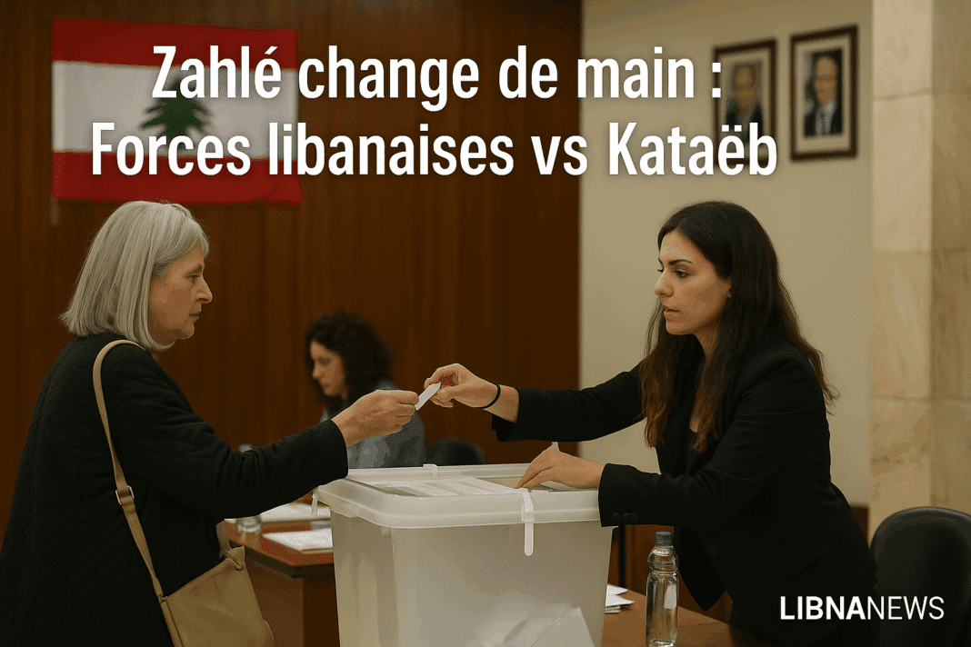 Zahlé change de main : Forces libanaises vs Kataëb