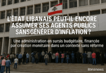L’État libanais peut-il encore assumer ses agents publics sans générer d’inflation ?