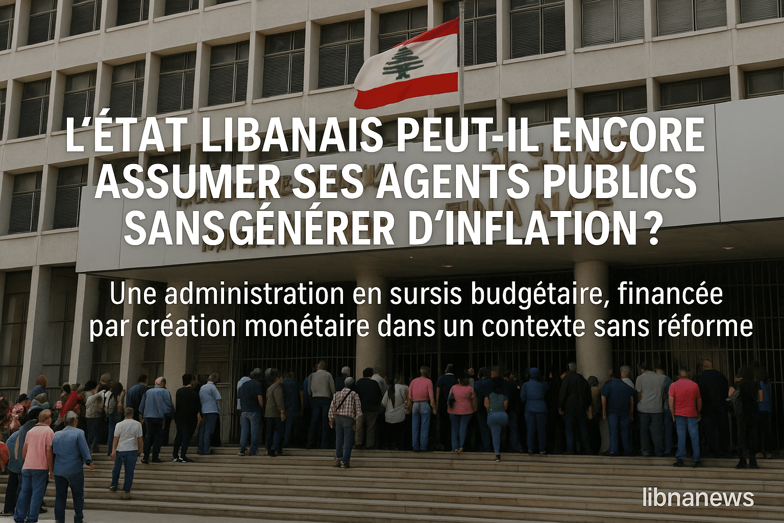 L’État libanais peut-il encore assumer ses agents publics sans générer d’inflation ?