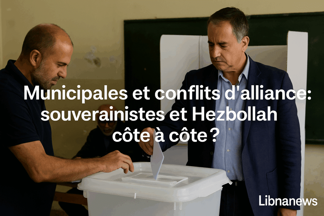 Municipales et conflits d’alliance : souverainistes et Hezbollah côte à côte ?