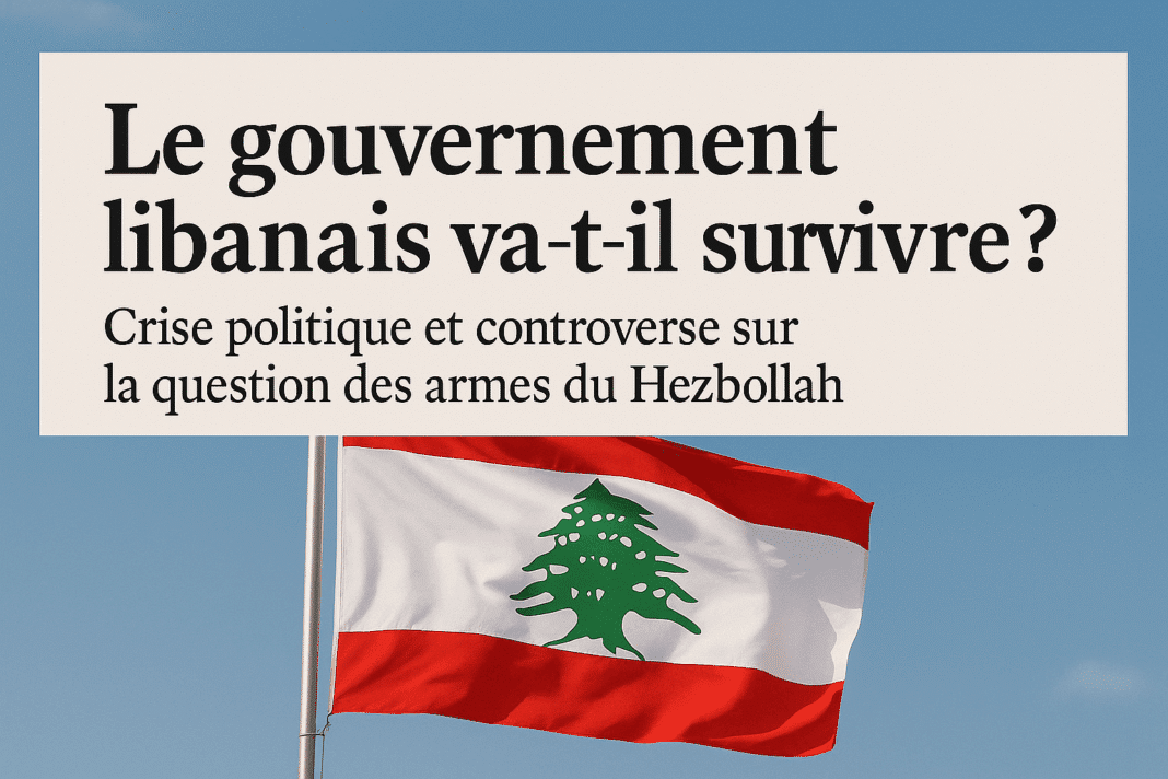 Liban : un gouvernement au bord de l’implosion face au dossier explosif du Hezbollah