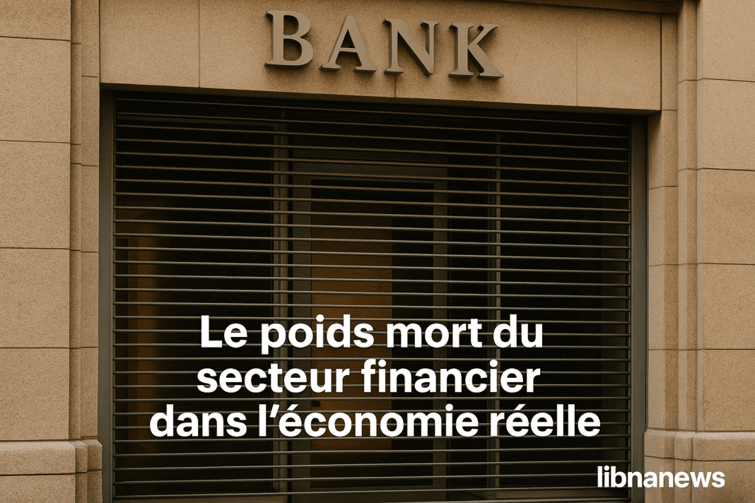 Le poids mort du secteur financier dans l’économie réelle libanaise : entre stérilisation des liquidités et blocage du crédit