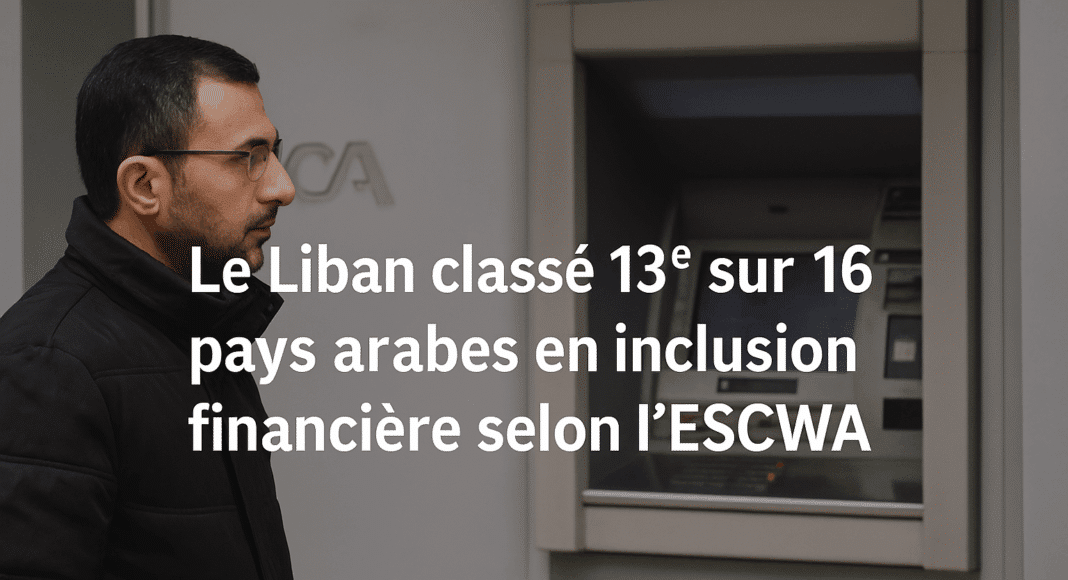 Le Liban classé 13ᵉ sur 16 pays arabes en inclusion financière selon l’ESCWA