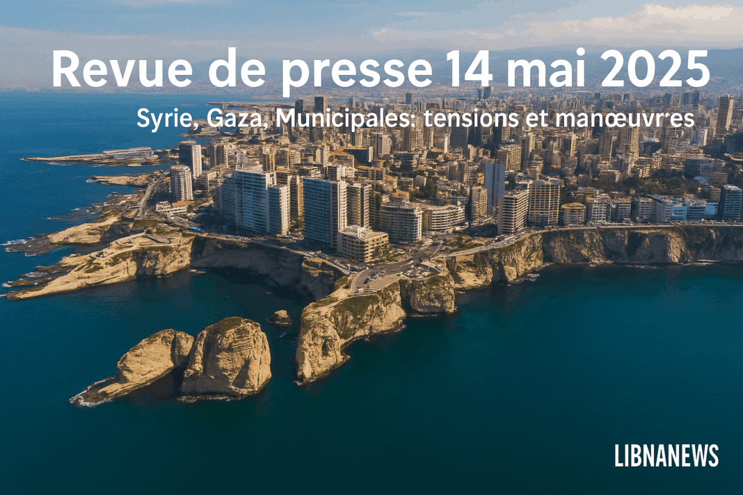 Revue de presse du 14/05/25: levée des sanctions américaines contre la Syrie et implications régionales