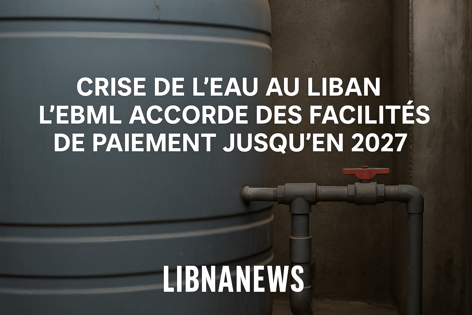 Crise de l’eau : l’EBML sous pression et la population en détresse Crise de l’eau : l’EBML sous pression et la population en détresse