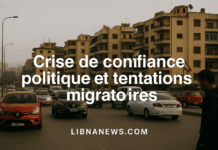 Crise de confiance politique au Liban : une génération tentée par l’exil Crise de confiance politique au Liban : une génération tentée par l’exil