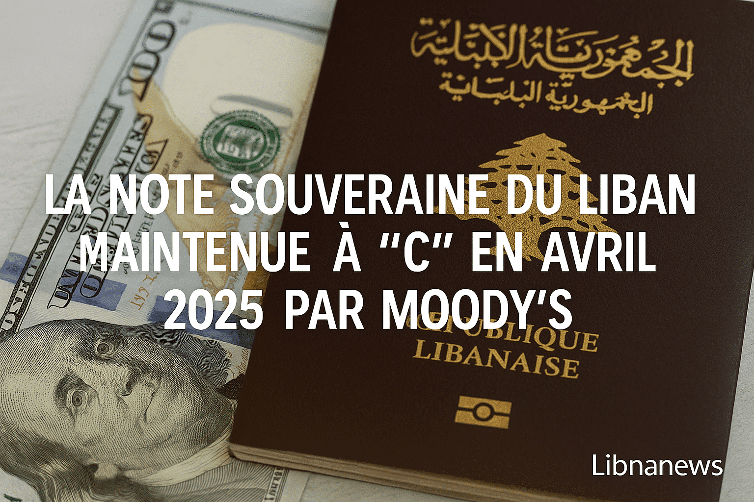 La note souveraine du Liban maintenue à « C » par Moody’s : un signal d’échec persistant de la restructuration de la dette
