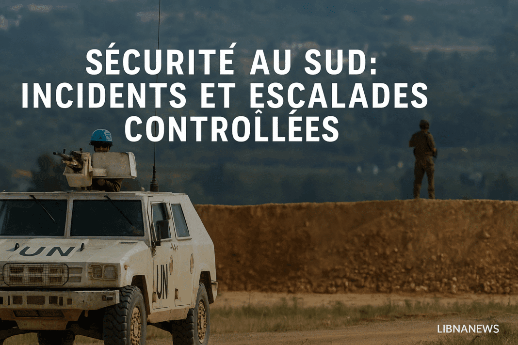 SÉCURITÉ AU SUD: INCIDENTS ET ESCALADES CONTRÔLÉES