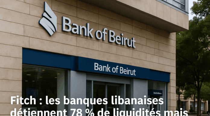 Le secteur bancaire libanais en 2025 selon Fitch Solutions : un système figé entre illusion de stabilité et paralysie fonctionnelle