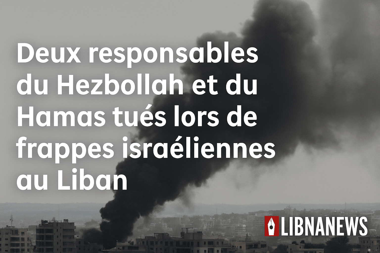 Israël frappe au Liban malgré la trêve : deux commandants du Hezbollah et du Hamas tués à Kfar Rumman et Saïda