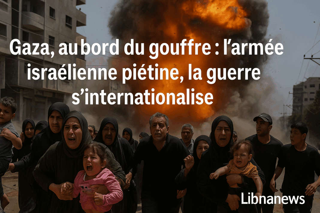 Gaza, au bord du gouffre : l’armée israélienne piétine, la guerre s’internationalise