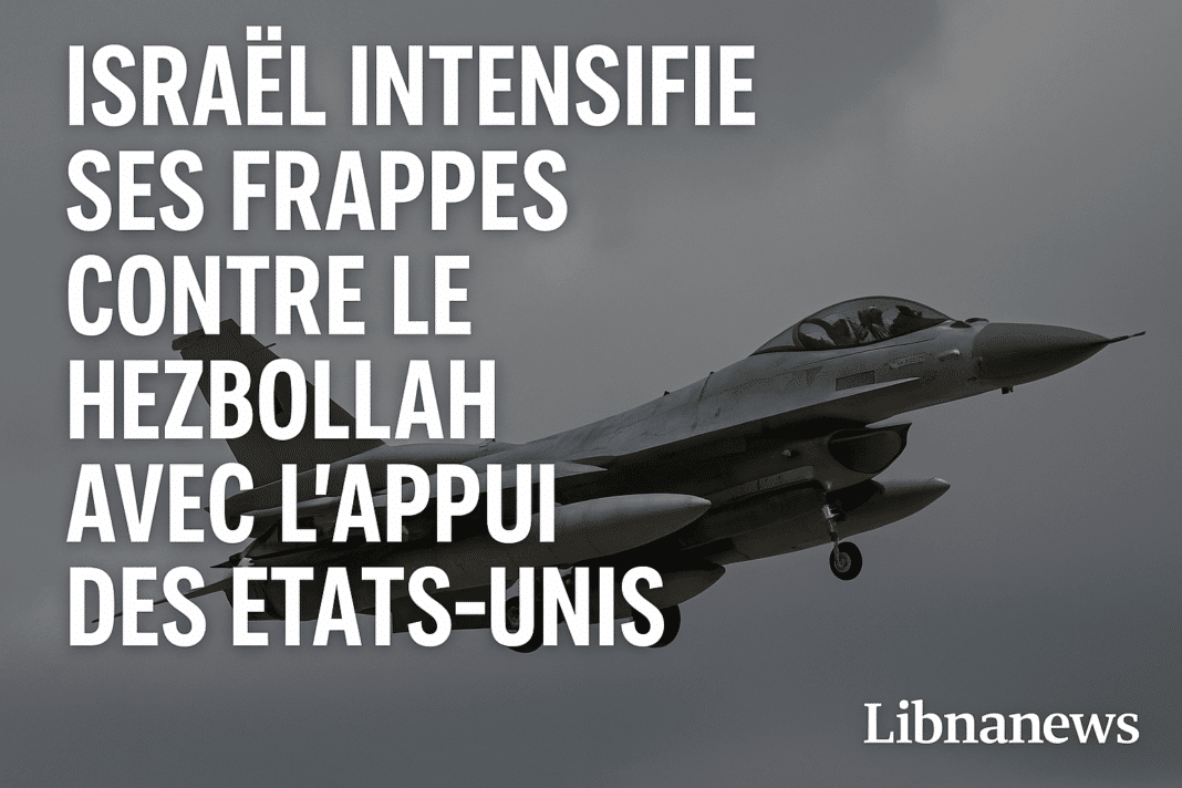 Israël poursuit ses frappes contre le Hezbollah avec l’appui des États-Unis