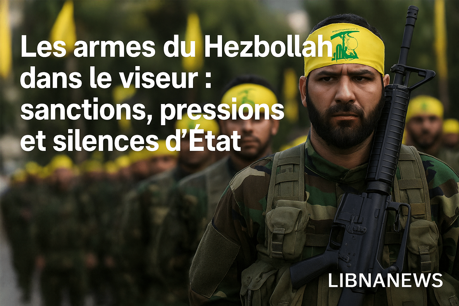 Les armes du Hezbollah dans le viseur : sanctions, pressions et silences d’État