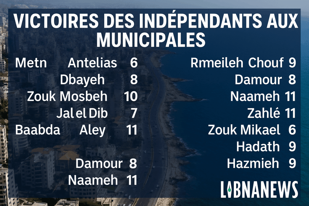 Cartographie des indépendants victorieux : vers un espace politique hors partis ?