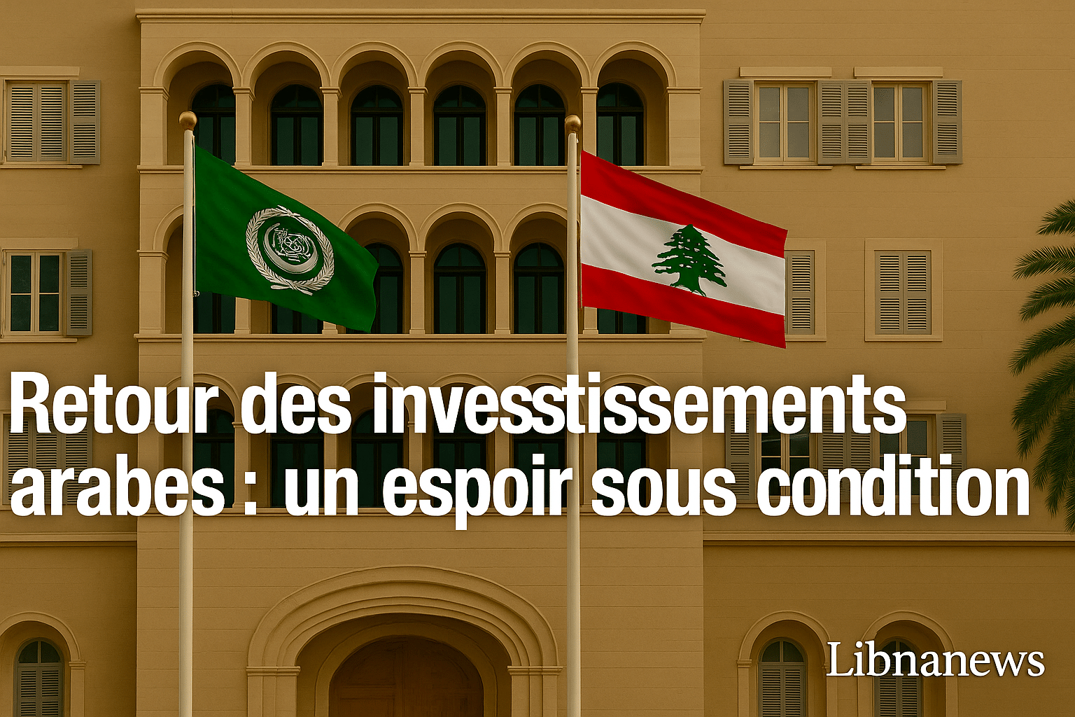 Investissements arabes au Liban : un retour prudent sous condition de réforme