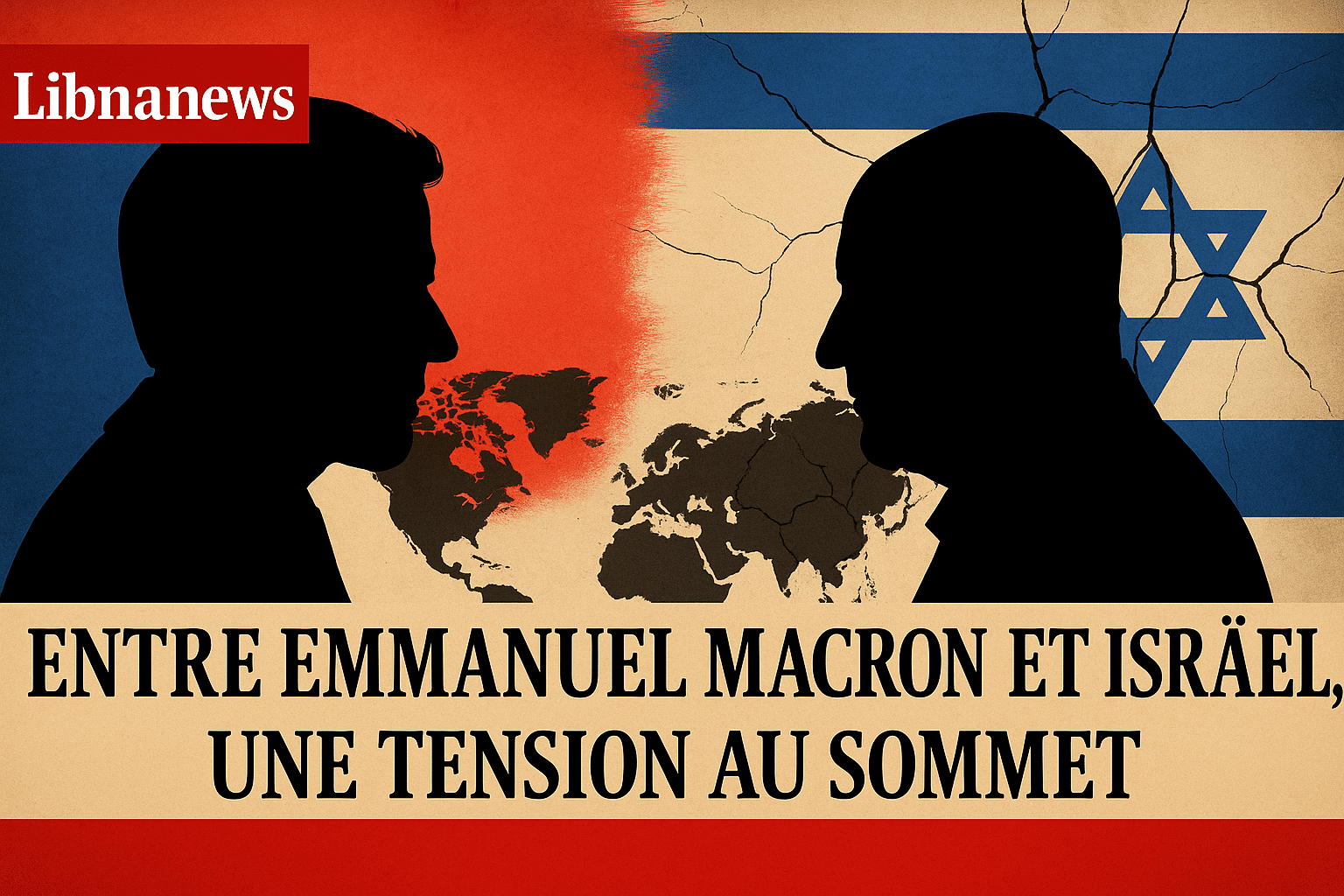 Entre Emmanuel Macron et Israël, une tension au sommet Entre Emmanuel Macron et Israël, une tension au sommet