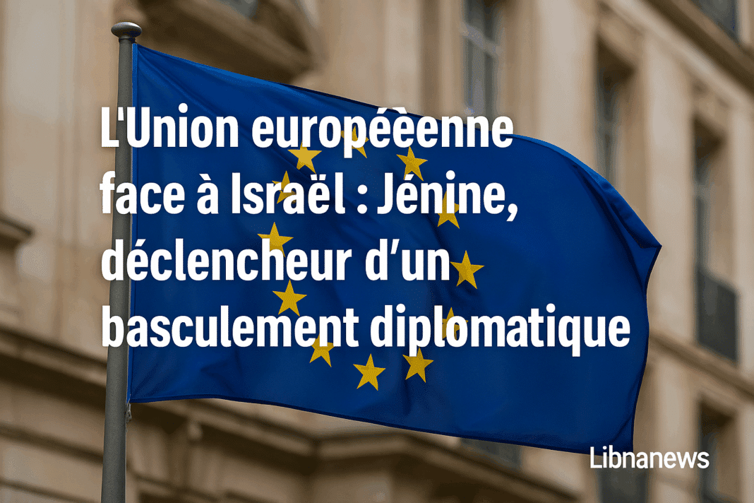 L’Union européenne face à Israël : Jénine, déclencheur d’un basculement diplomatique