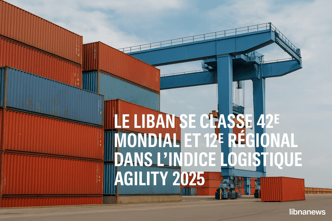 Le Liban se classe 42e mondial et 12e régional dans l’Indice logistique des marchés émergents 2025 d’Agility