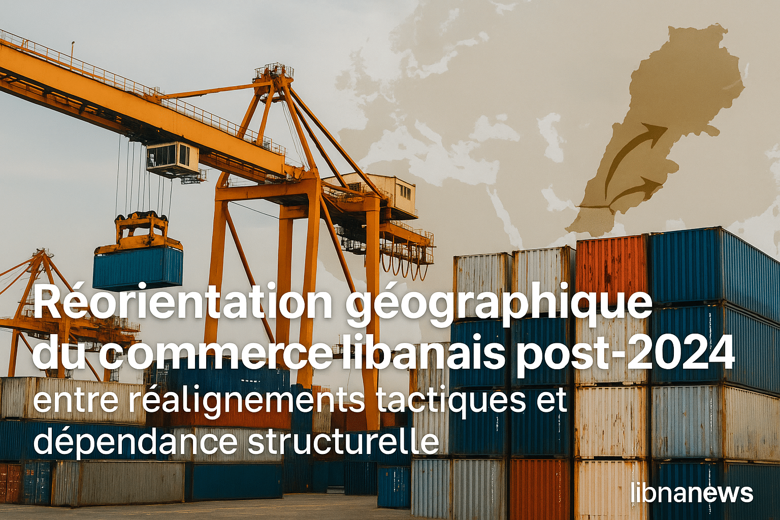 Réorientation géographique du commerce libanais post-2024 : entre réalignements tactiques et dépendance structurelle