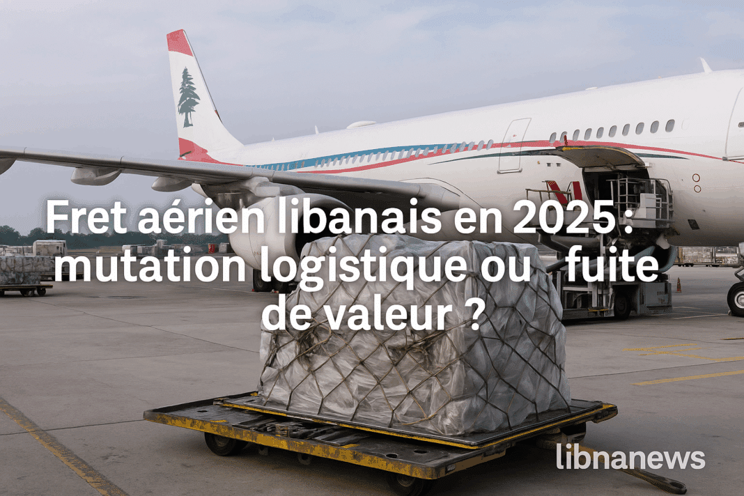 Fret aérien libanais en 2025 : mutation logistique ou fuite de valeur ?