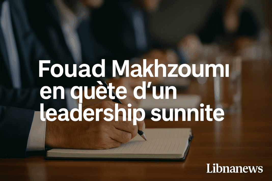 Fouad Makhzoumi : l’ambition contrariée d’un leadership sunnite en mutation