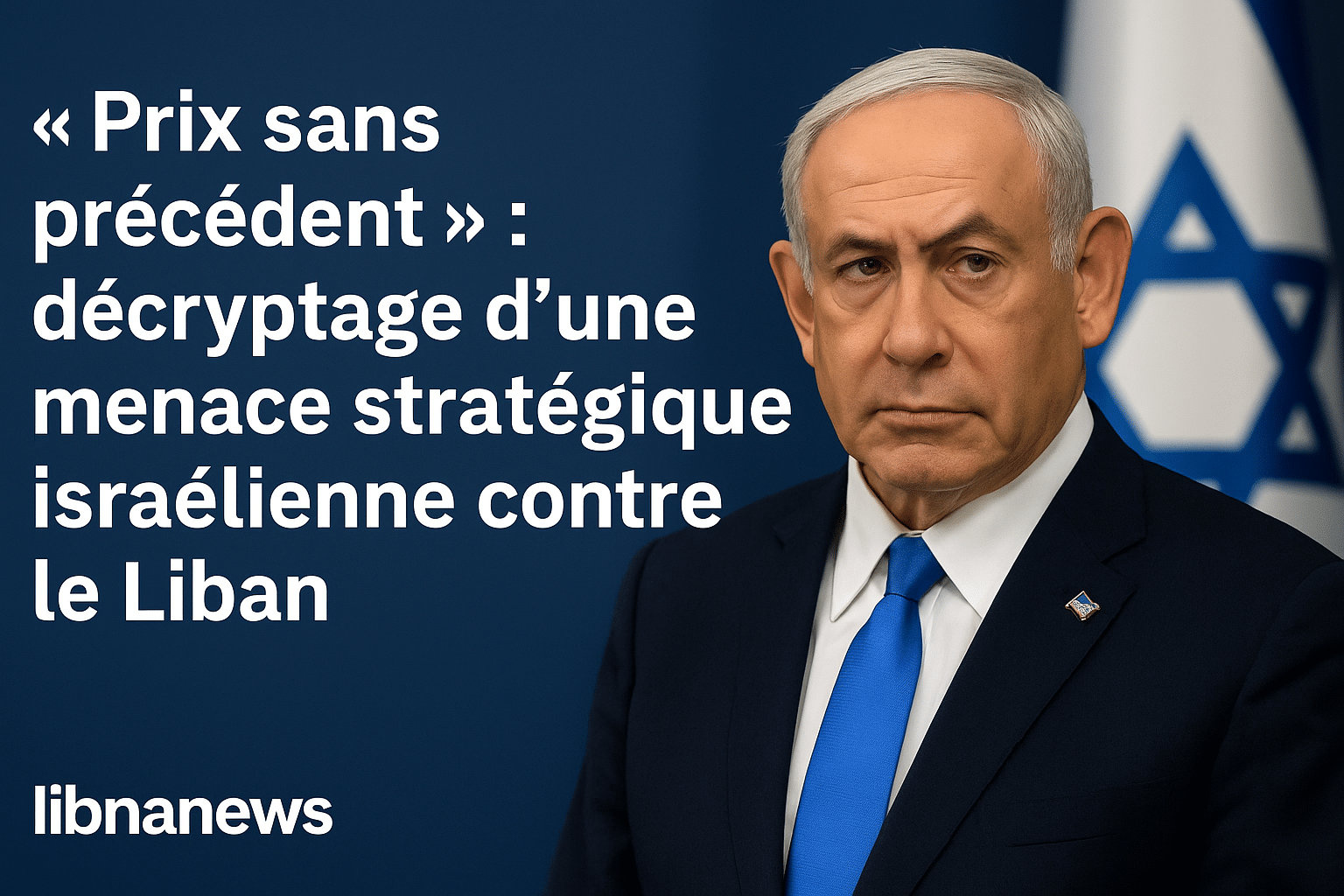 « Prix sans précédent » : décryptage d’une menace stratégique israélienne contre le Liban « Prix sans précédent » : décryptage d’une menace stratégique israélienne contre le Liban
