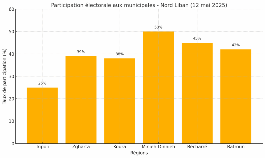 Élections municipales au Nord du Liban : participation timide, tensions locales et enjeux politiques