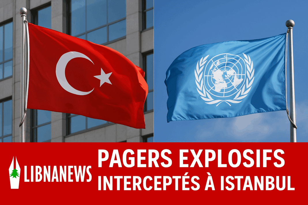 Pagers explosifs interceptés à Istanbul : une cargaison suspecte déjouée avant son arrivée au Liban