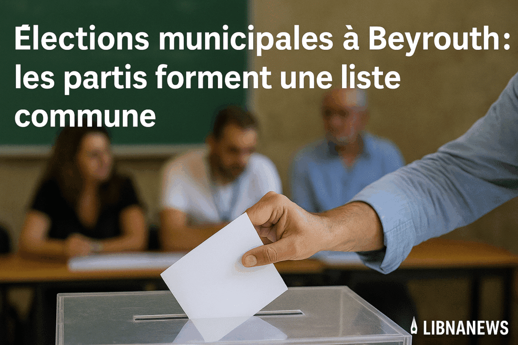 Municipales 2025 à Beyrouth : vers une liste unique des partis traditionnels