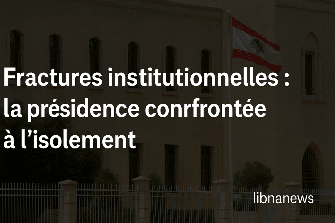 Fractures institutionnelles : la présidence confrontée à l’isolement 