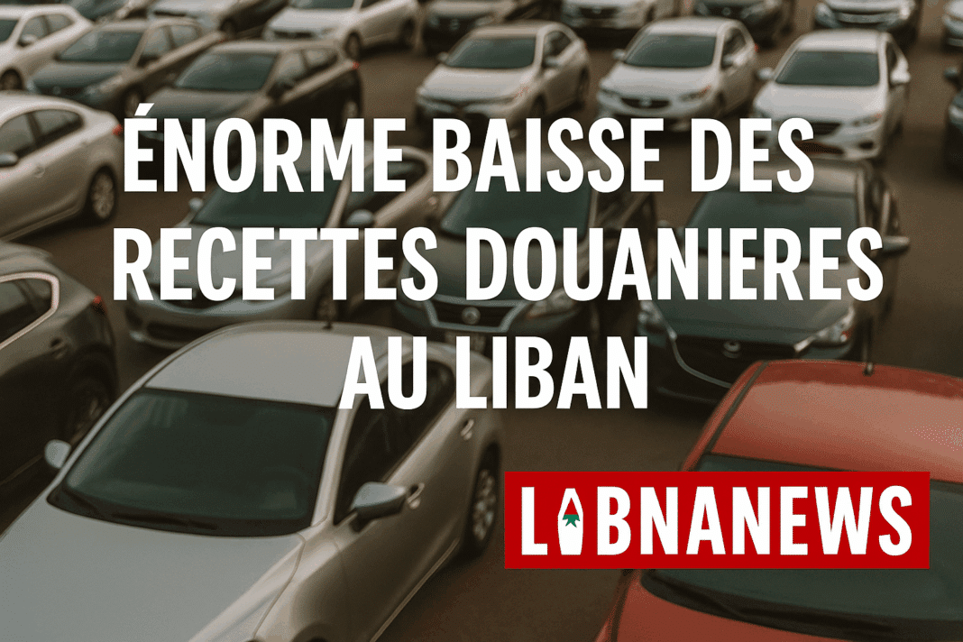 Énorme baisse des recettes douanières au Liban