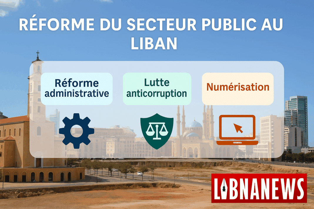 Dossier: La réforme du secteur public pilotée par l’OMSAR s’impose comme levier central de la reconstruction de l’État libanais