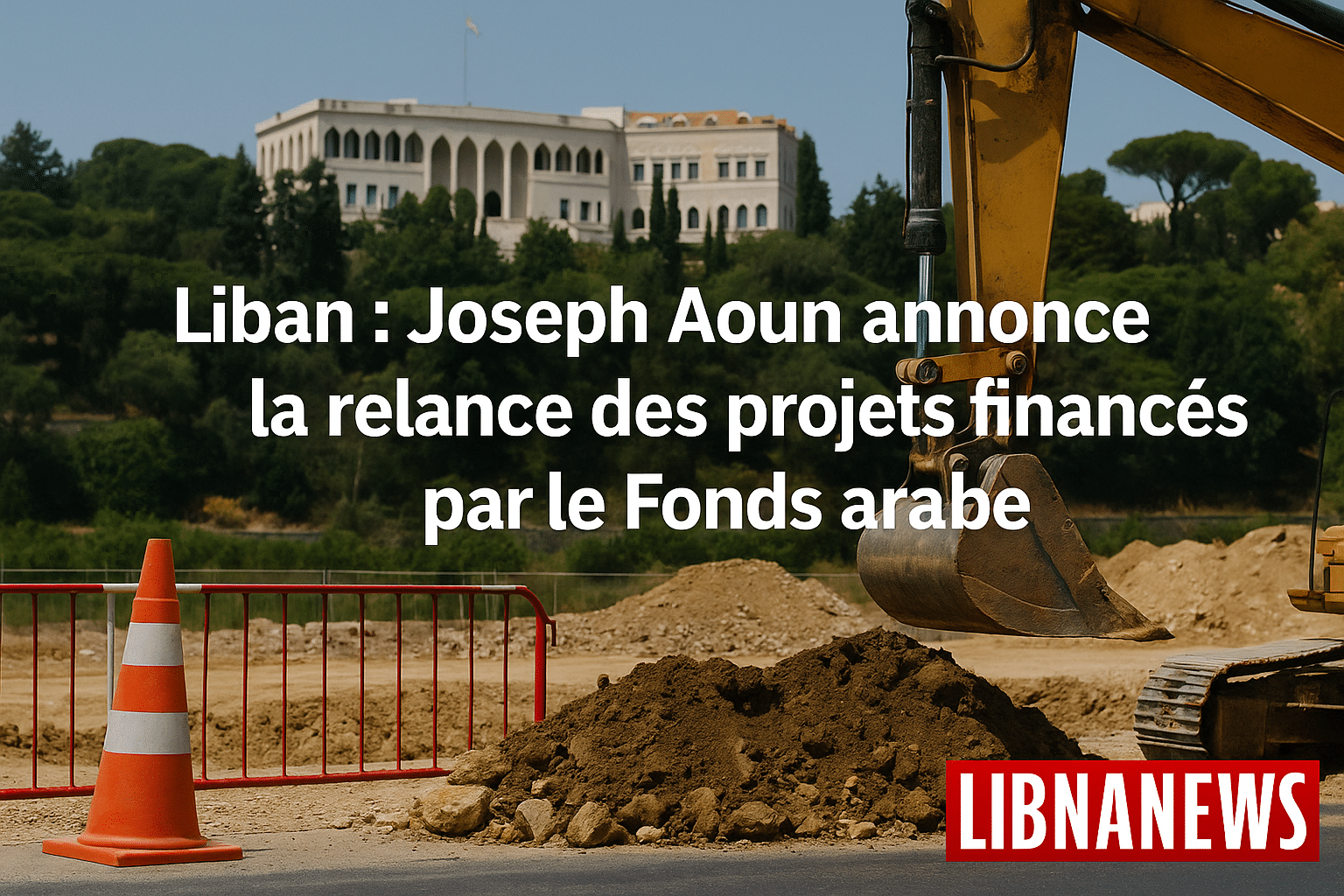 Liban : Joseph Aoun annonce la relance des projets financés par le Fonds arabe