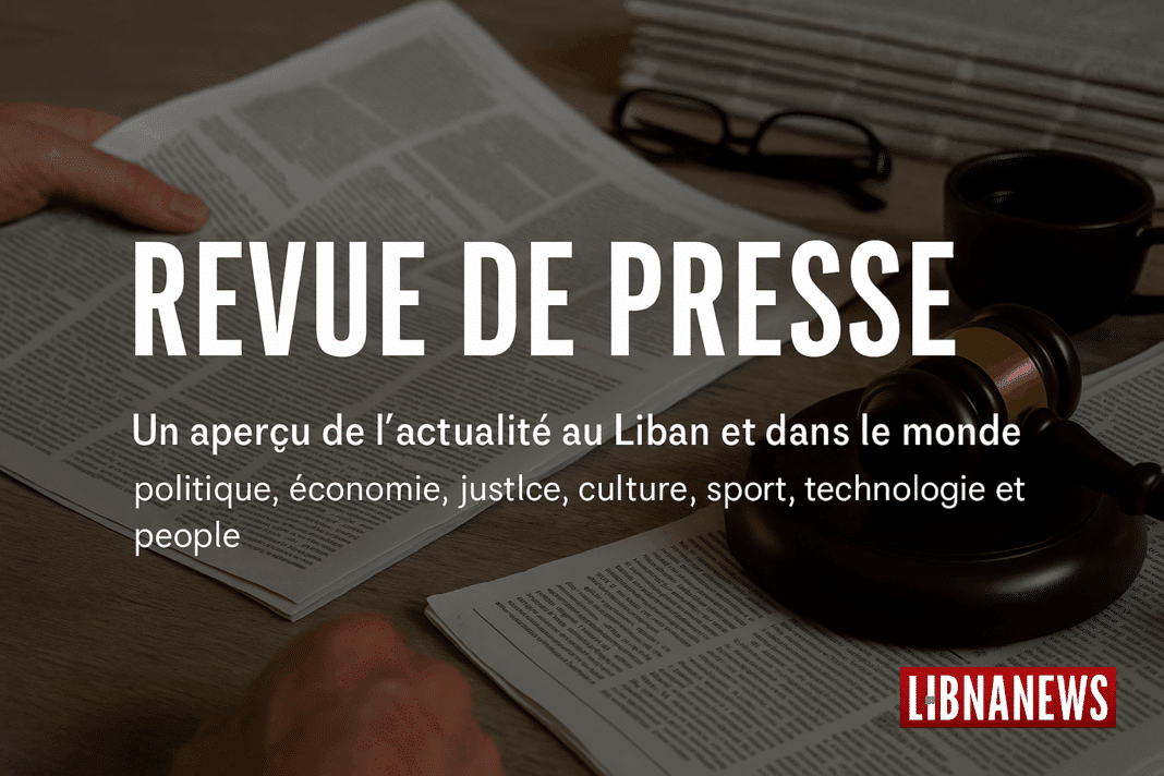 Revue de presse du 10/05/25: Montée des tensions autour du Liban et affrontements politiques internes