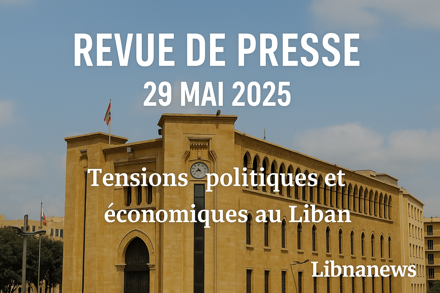 Revue de presse du 29/05/25: Fractures internes autour de la question du Hezbollah