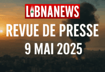 Revue de presse du 9/05/25: escalade militaire israélienne et inquiétudes libanaises