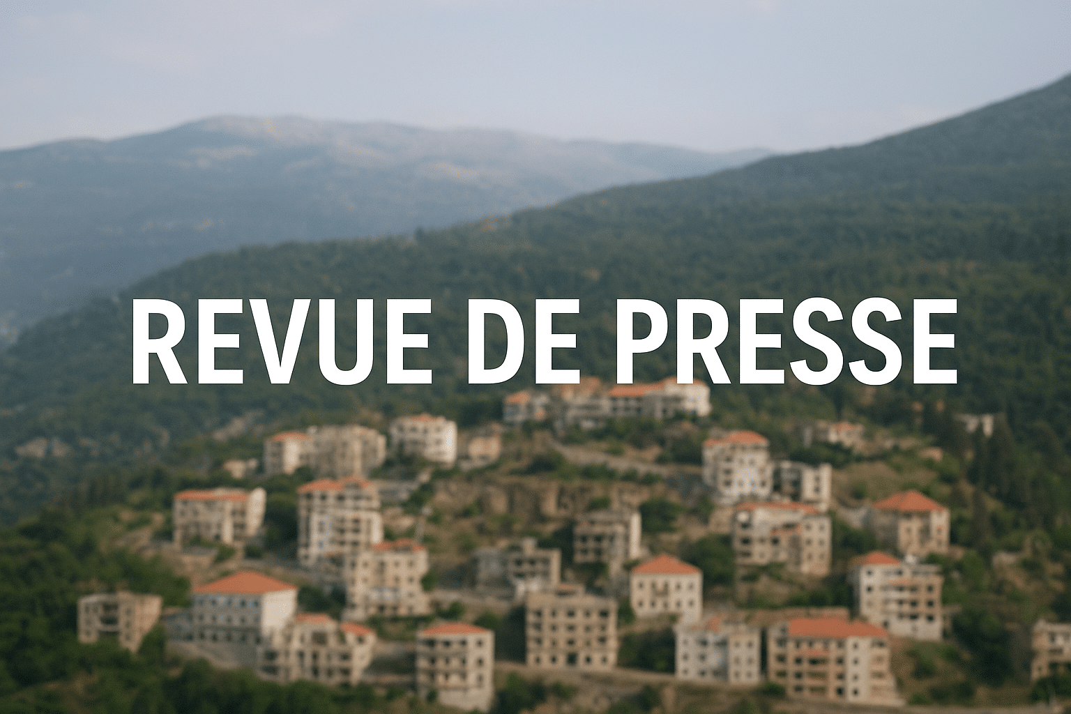 Revue de presse du 24/05/25: Le sud libanais entre scrutin et sécurité Revue de presse du 24/05/25: Le sud libanais entre scrutin et sécurité