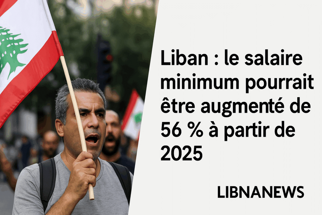 Le Liban envisage une hausse de 56 % du salaire minimum en 2025 : mesure d’urgence ou déséquilibre structurel ?