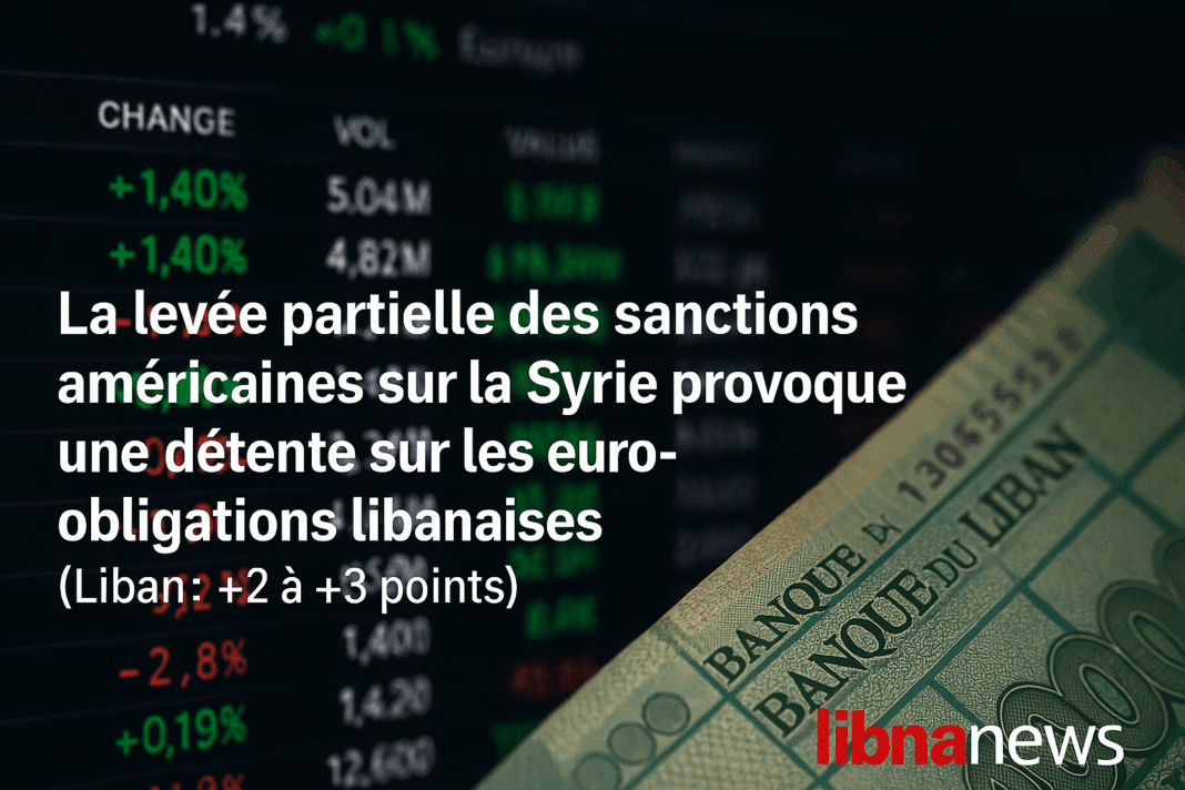 La levée partielle des sanctions américaines sur la Syrie provoque une détente immédiate sur les marchés financiers libanais